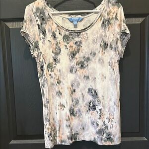 Vera Wang Multicolor Short Sleeve Tee